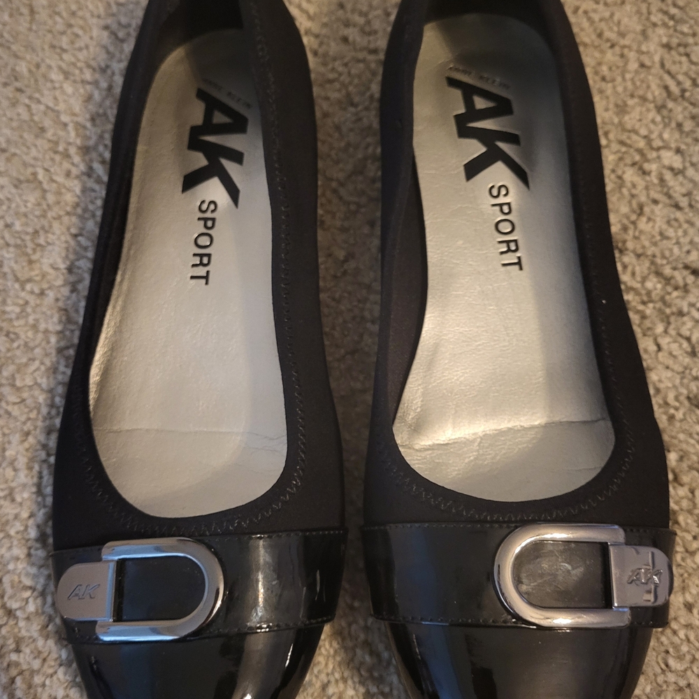 Anne Klein Sport Women’s Black Shoes/Flats/Slip-ons